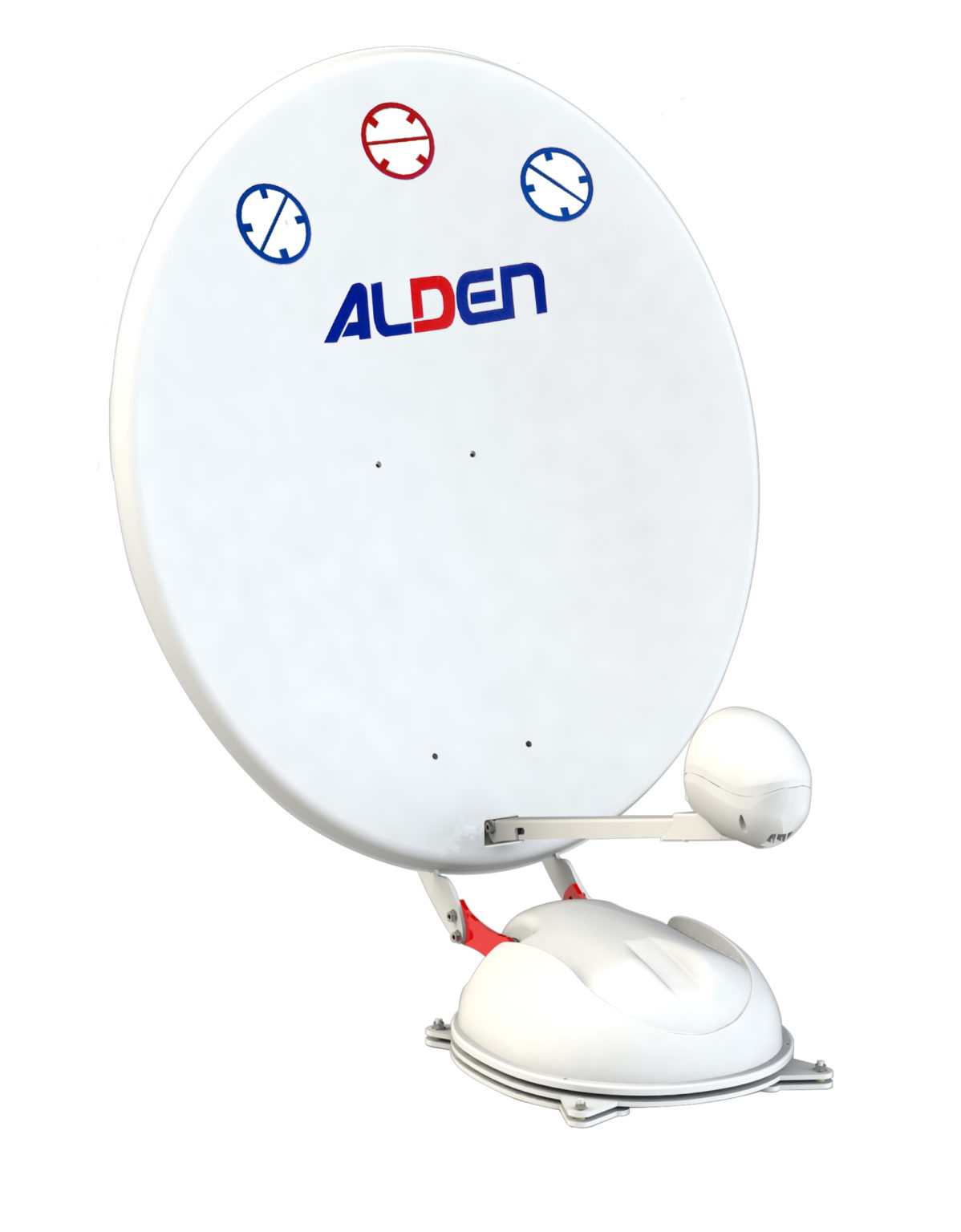 Alden AS4 85cm Very Fast Deploy Automatic Satellite Dish For Travelers